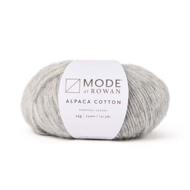 Picture of MODE at Rowan: Alpaca Cotton 25g  Feather Grey (013)